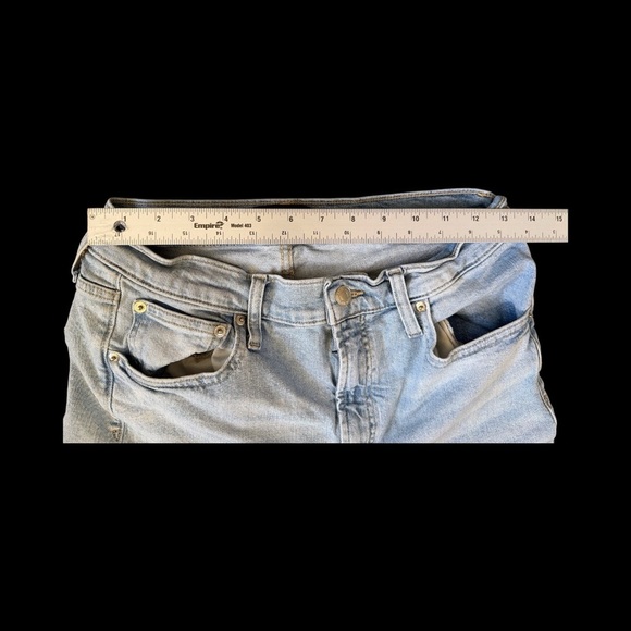 GAP Women's Straight Leg Jeans in Light Blue - Picture 2 of 6